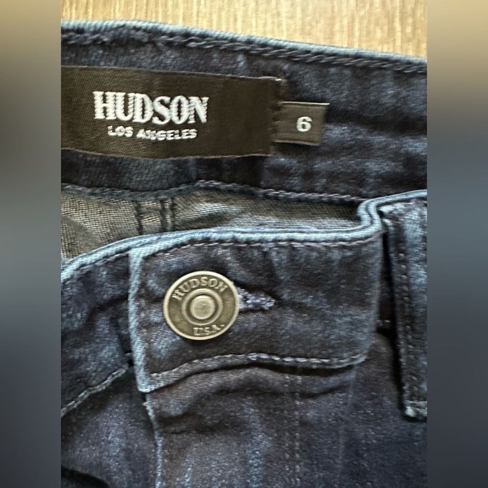 Hudson Jeans Women's Dark Blue Skinny Jeans - Picture 7 of 11